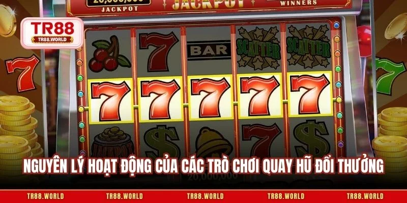 Nguyên lý hoạt động của các trò chơi quay hũ đổi thưởng